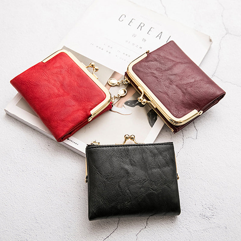 Hjemix | Mini Fashion Kvinners Square Kortlommebok