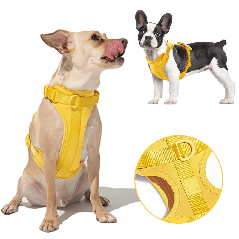 Hjemix | Adjustable Dog Vest Harness with 3 Leash Clips