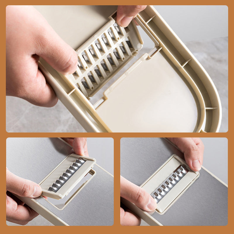 Hjemix | Rustfritt stål multifunksjonell grønnsakshakker