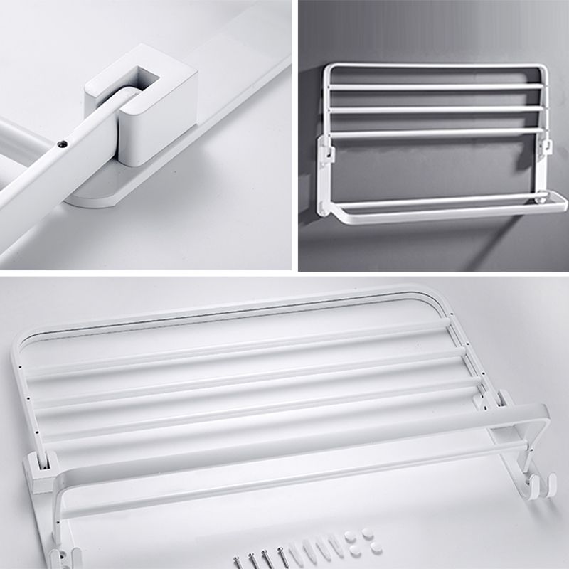 Hjemix | Hvite Baderoms Tilbehør Hardware Sett Moderne Baderoms Tilbehør Sett, Håndklehenger