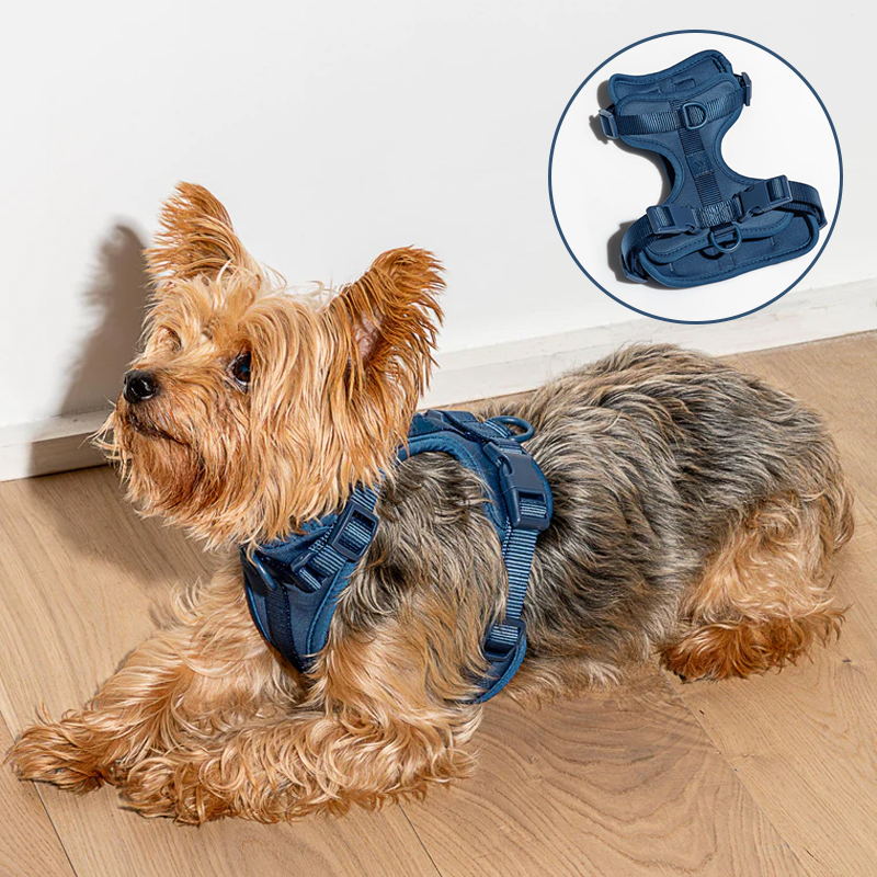 Hjemix | Adjustable Dog Vest Harness with 3 Leash Clips