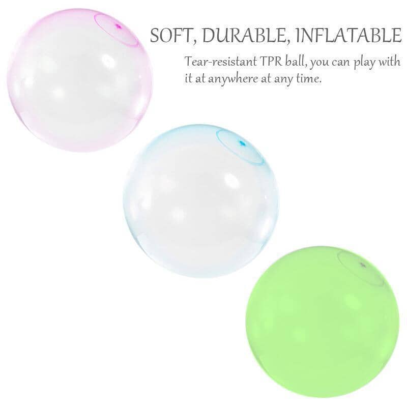 Hjemix | Oppblåsbar Amazing Bubble Ball