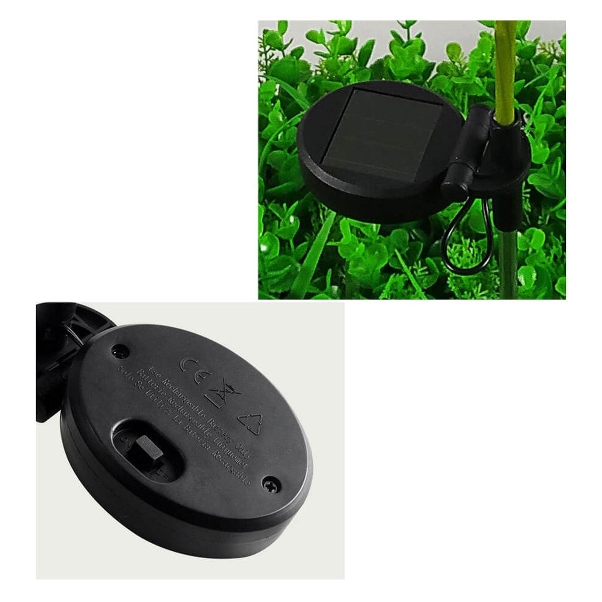 Hjemix | Solar Tulip Plenlys Utendørs Hage LED Tulipan Blomsterlys Bakke Stakelandskapslys