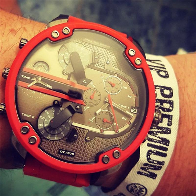 Hjemix | Rustfritt stål kronograf kvartsur