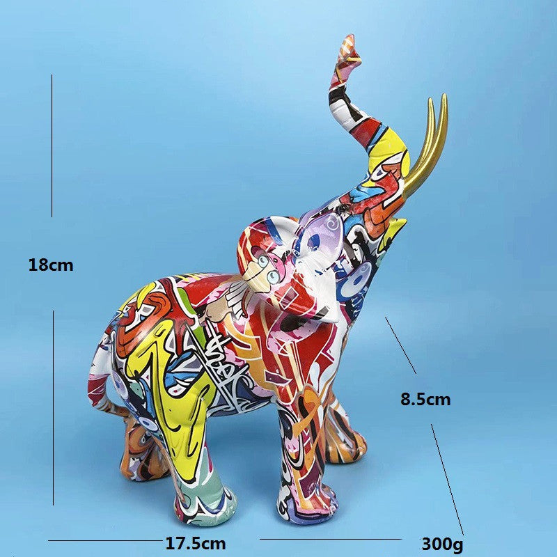 Hjemix | Graffiti Elefanter