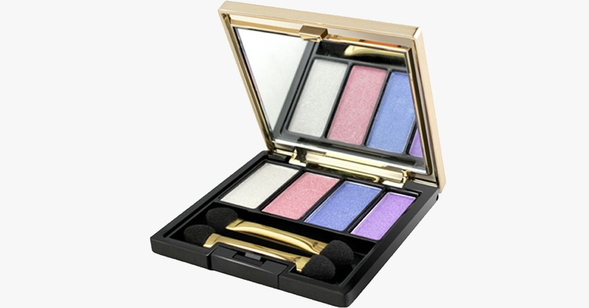 Hjemix | Glitter Fire Øyenskyggepalett med Applikator – Legg til Glitrende Nyansene til Dine Øyne