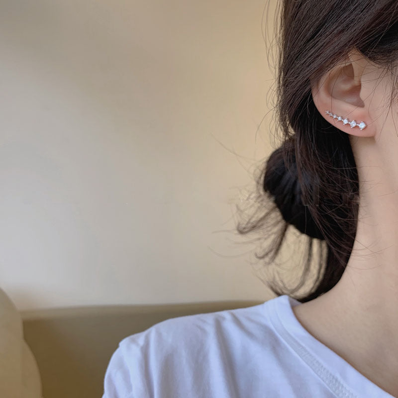 Hjemix | Seven Star Diamond Stud Earrings
