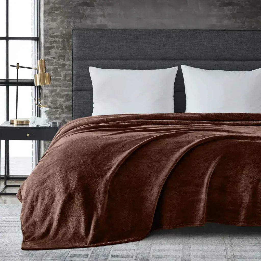 Hjemix | Maxime | Koselig Fleece Teppe for Alle Sesonger - Ekstra Mykt og Varmt