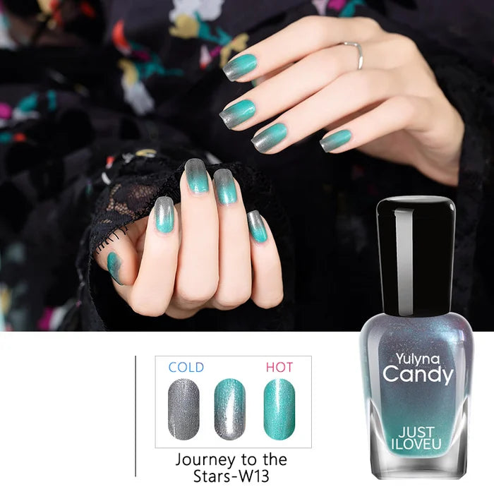 Hjemix | Fargeforandrende Neglelakk