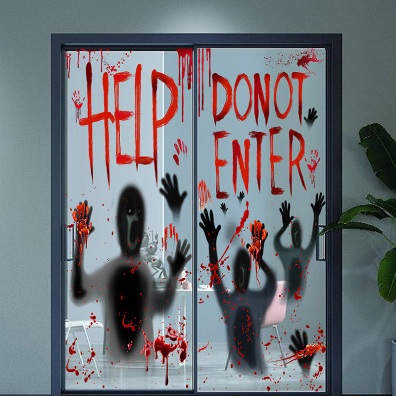 Hjemix | Glad Halloween Dekorative Klistremerker