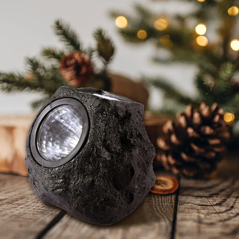 Hjemix | Solar Utendørs Gress Dekorative Stein Lys