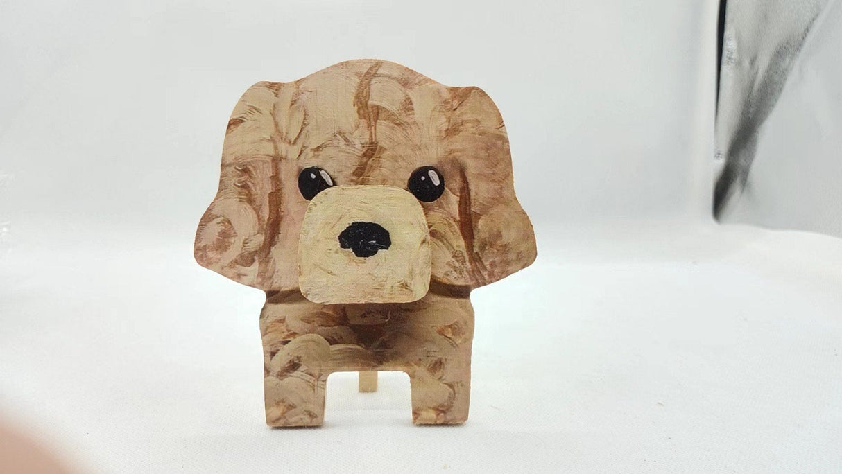 Hjemix | 🦉Brillestativ i tre med dyr👓