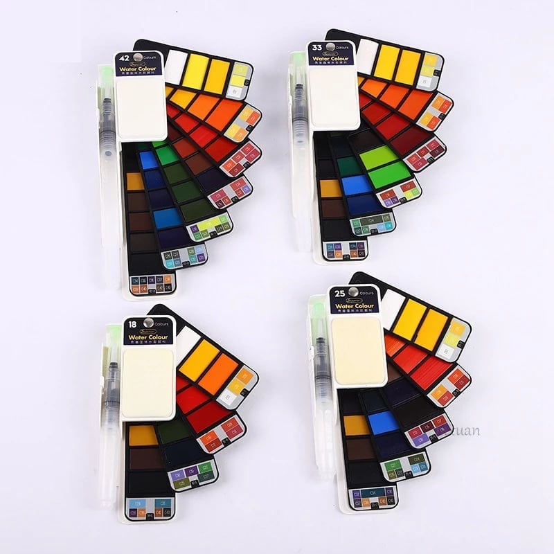 Hjemix | Praktisk Akvarell Reisesett