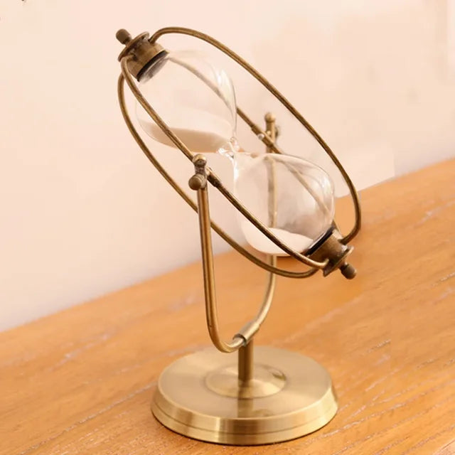 Hjemix | ClassicElegance - Hvit Sand Timeglass