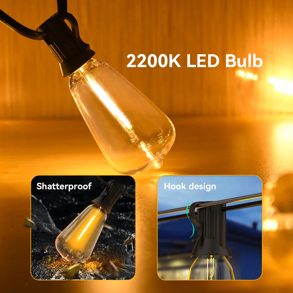 Hjemix | Værbestandige LED Lyskjeder