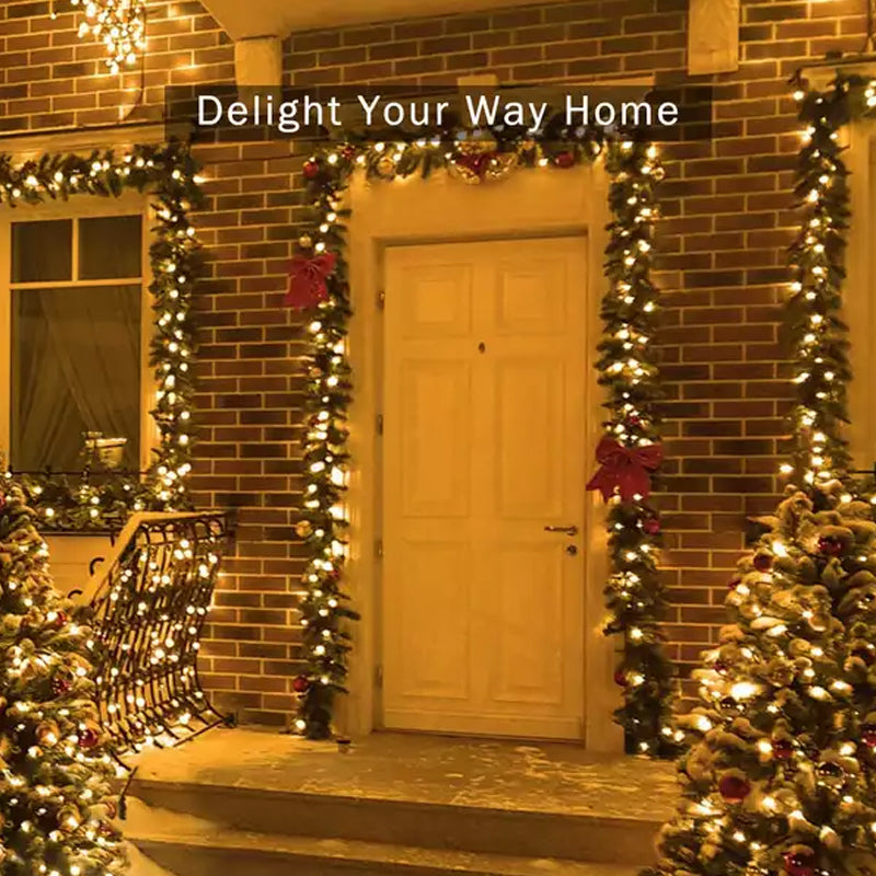 Hjemix | Utendørs solcelle lyslianer