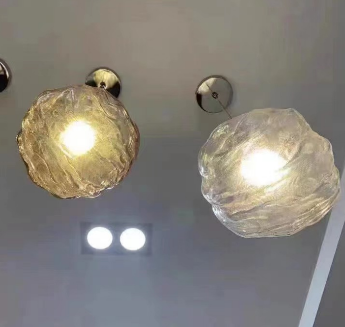 Hjemix | CloudNova Glass Pendant Light | Modern Design | Unique Cloud Look | Ambient Lighting