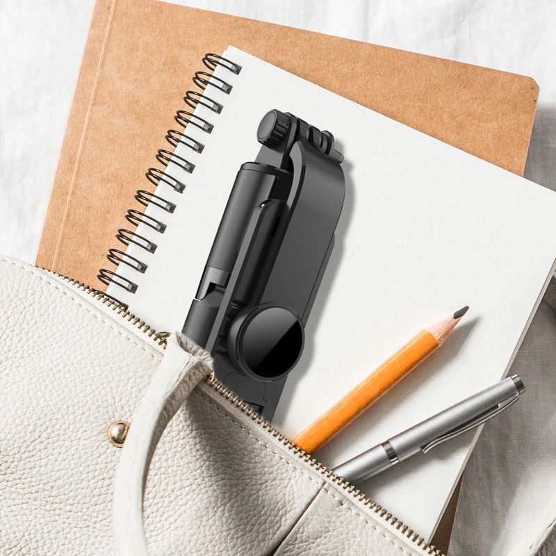 Hjemix | Bluetooth Selfie Stick Stativ med Telefonstativ og Skjønnhetsutfyllingsbelysning