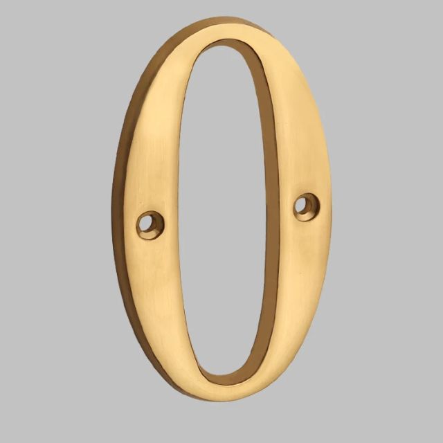 Hjemix | Tradisjonelle husnumre laget av solid messing