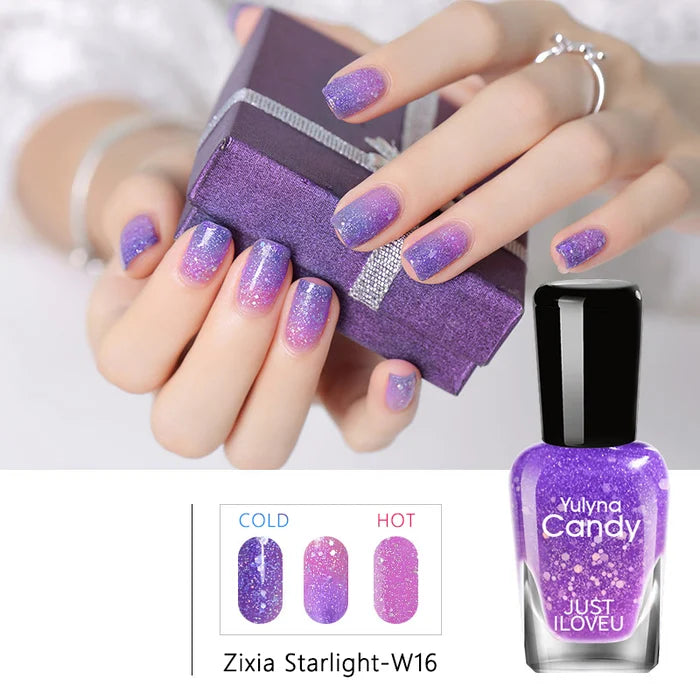 Hjemix | Fargeforandrende Neglelakk