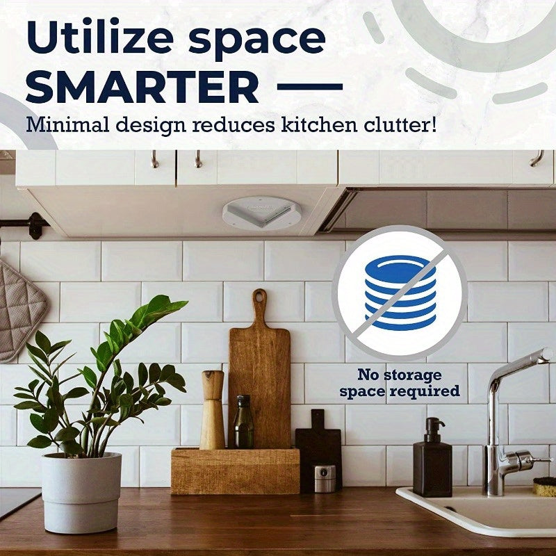 Hjemix | Seniorvennlig glassåpner - Artritisvennlig flaske- og boksåpner for oppbevaring under skapet, enkelt å bruke design