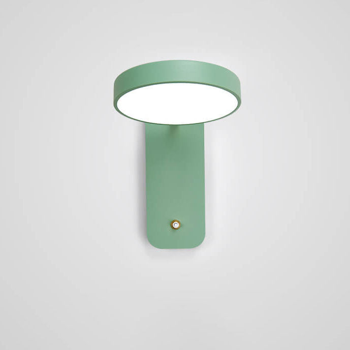 Hjemix | IllumiTurn – Nordisk LED Roterende Vegglampe | Macaron Design | Justerbar Belysning