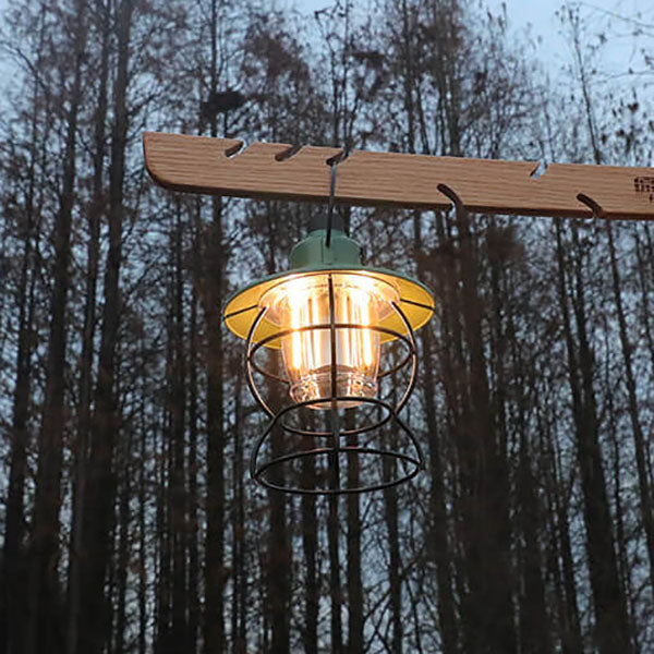 Hjemix | Utendørs Vintage Camping Lys Hest Lys Oppladbart Bærbart Camping Lys