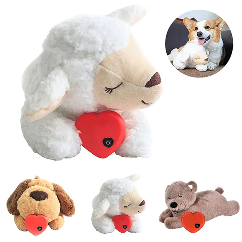 Hjemix | Heartbeat Pet Plush Toy for Separation Anxiety