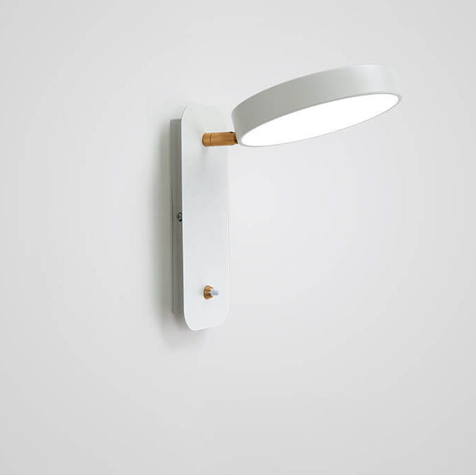 Hjemix | IllumiTurn – Nordisk LED Roterende Vegglampe | Macaron Design | Justerbar Belysning