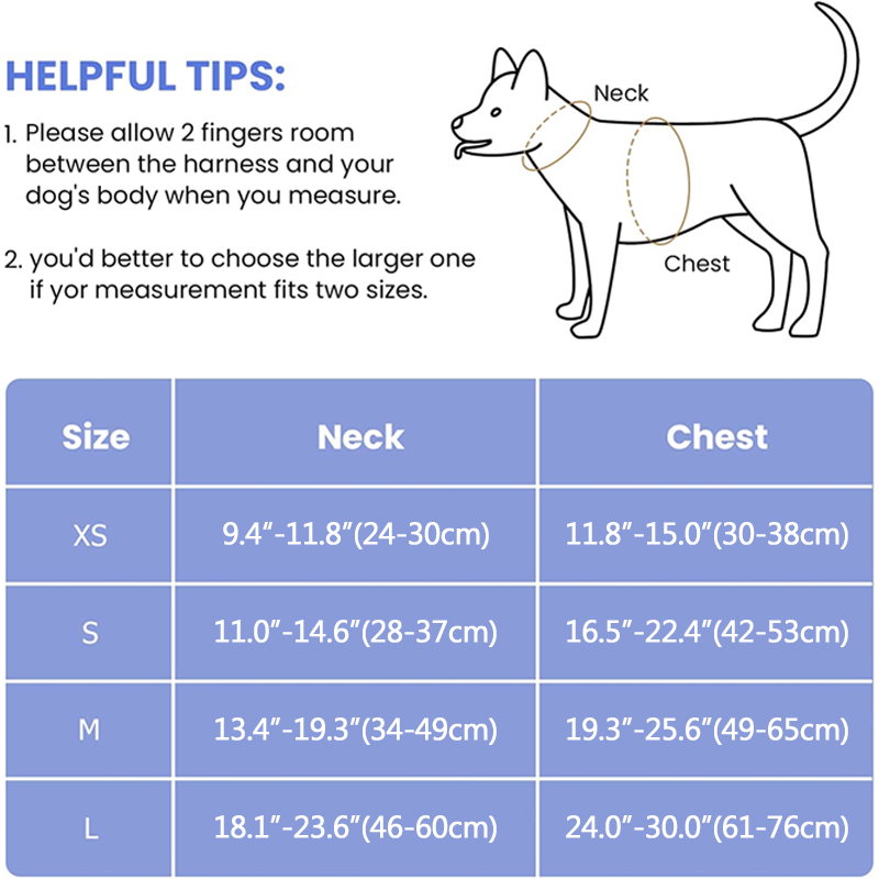 Hjemix | Adjustable Dog Vest Harness with 3 Leash Clips