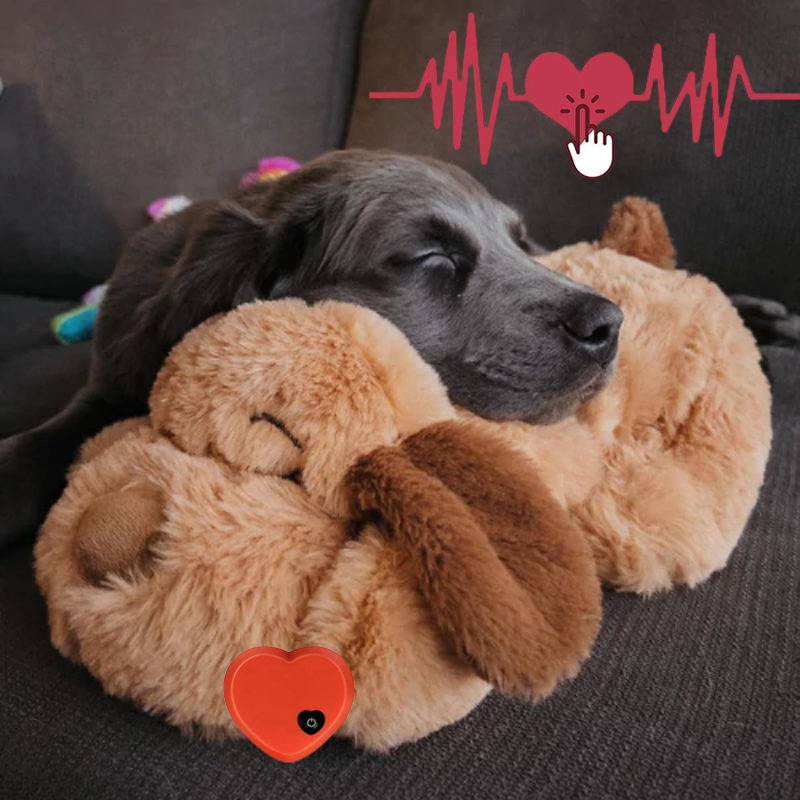 Hjemix | Heartbeat Pet Plush Toy for Separation Anxiety