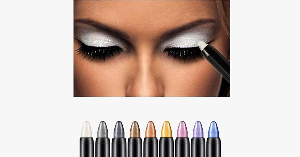 Hjemix | Glitter Highlighter Øyeblyanter – Legg til den glitrende sjarmen av fantastiske nyanser til øynene dine