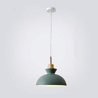 Hjemix | AuroraLite Nordic Pendant Lamp | Metal Design | 1-Light | Modern Color Options
