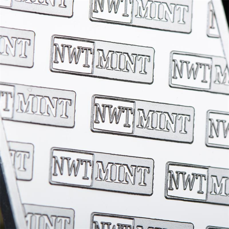 Hjemix | Fin sølvbelagt bar myntsamling