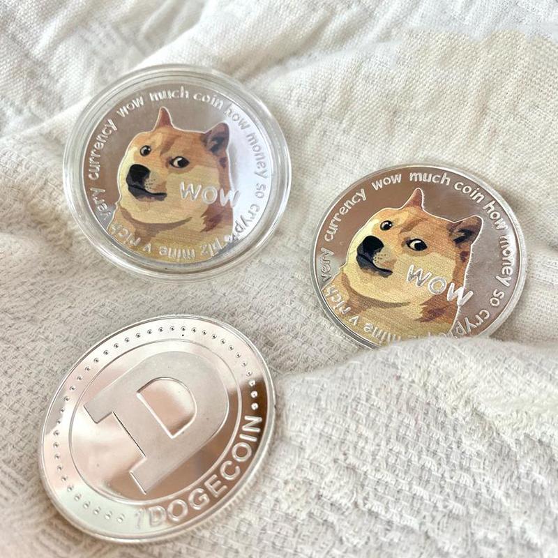 Hjemix | UV Farge Trykk Dogecoin Minnemynt