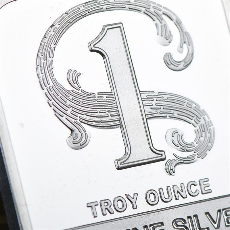 Hjemix | Fin sølvbelagt bar myntsamling