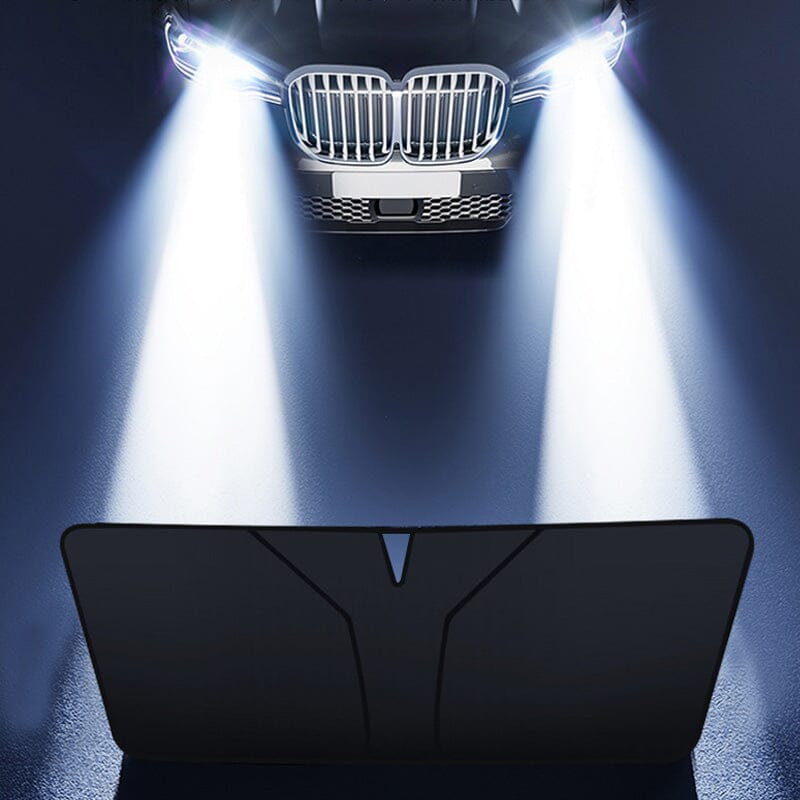 Hjemix | solskjerm for frontrute, sammenleggbar solskjerm