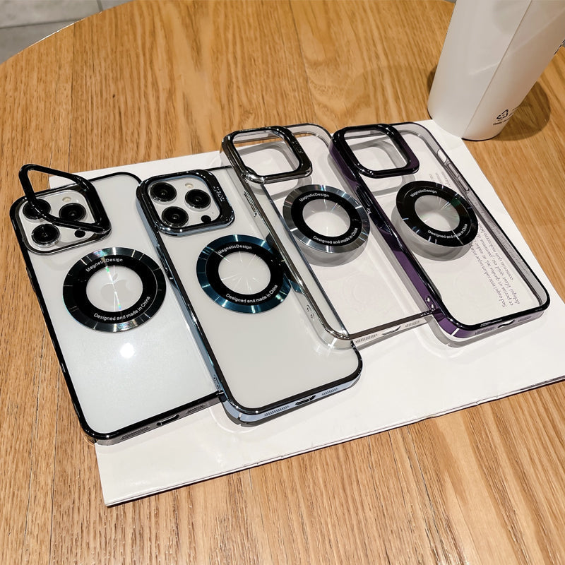 Hjemix | iPhone Magnetisk Telefonveske med Stativ
