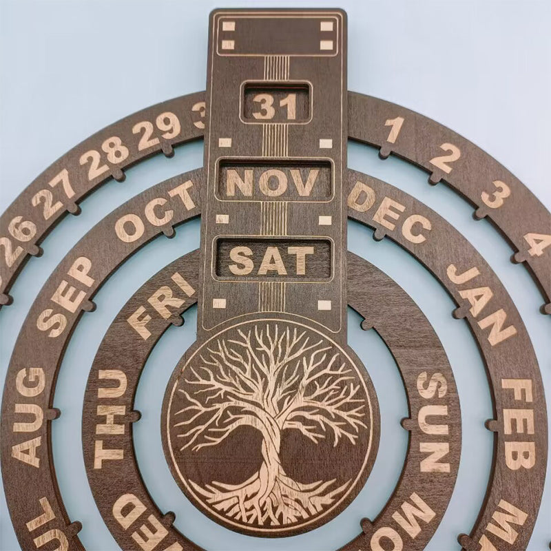 Hjemix | Tre Rotasjons Sirkulær Perpetuell Kalender