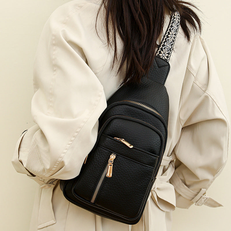 Hjemix | Damers Casual Glidelås Belteveske