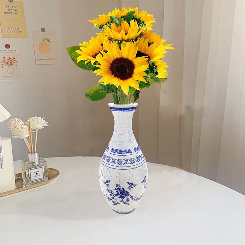 Hjemix | 3D Kunst Puslespill Vase