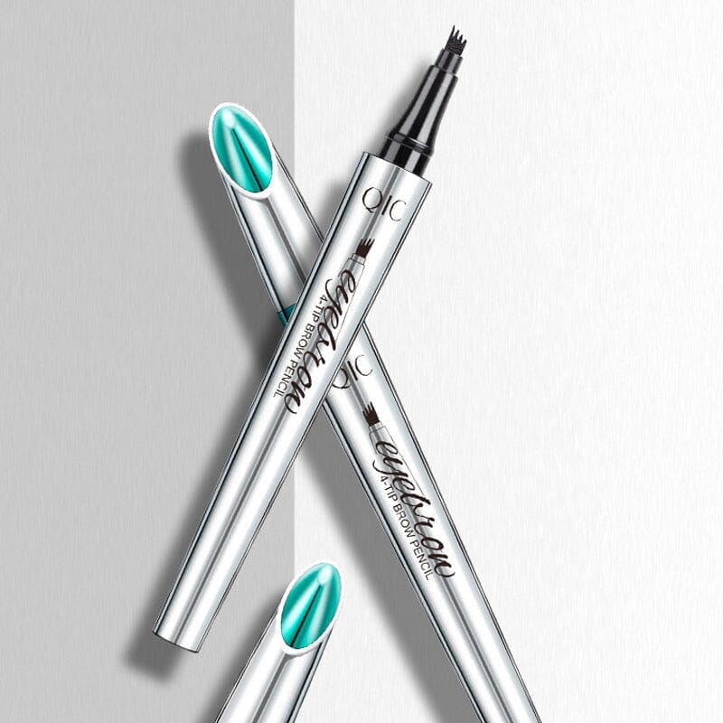 Hjemix | 3D vanntett Microblading brynspenn 4 gaffeltipper tatoveringspenn