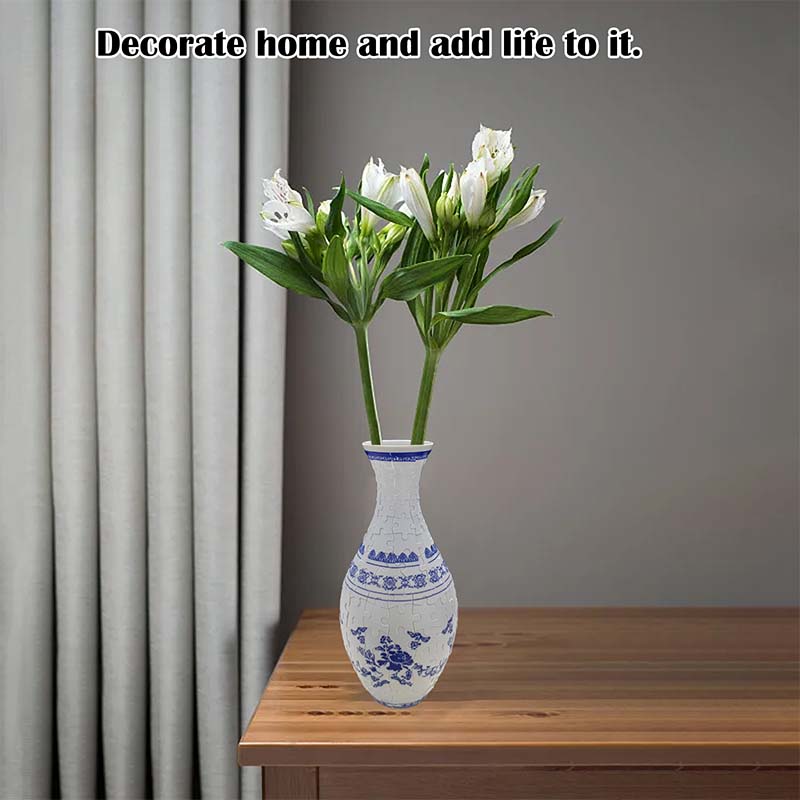 Hjemix | 3D Kunst Puslespill Vase