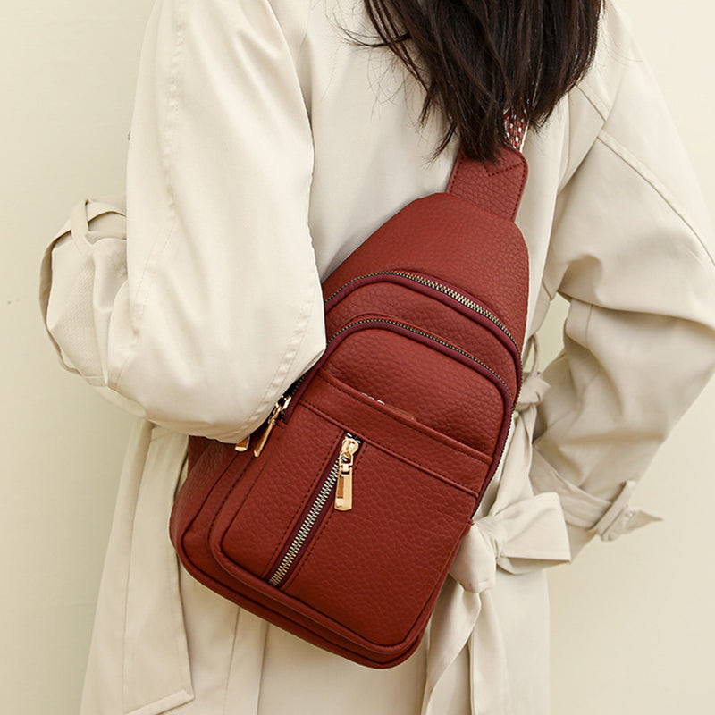 Hjemix | Damers Casual Glidelås Belteveske