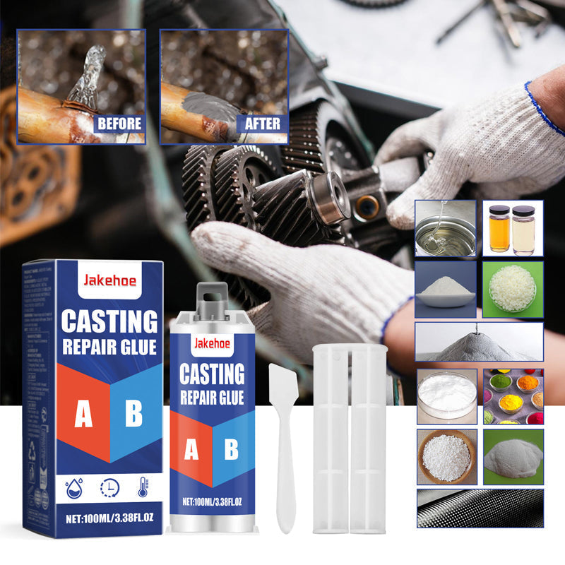 Hjemix | Hightemperature resistant metal casting repair adhesive