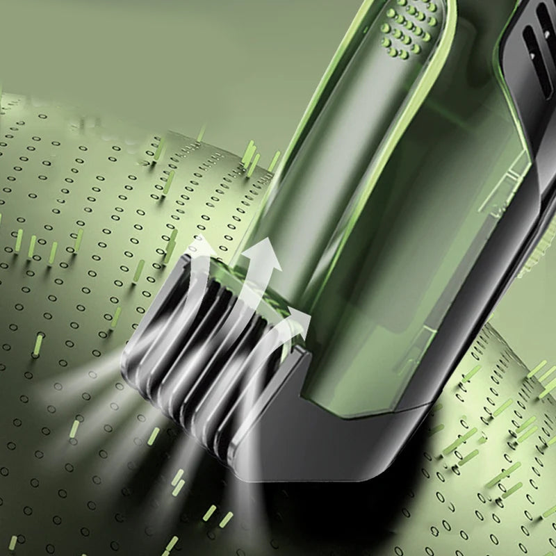 Hjemix | Vakuum skjeggklipper - 20 lengder og stiler justerbare