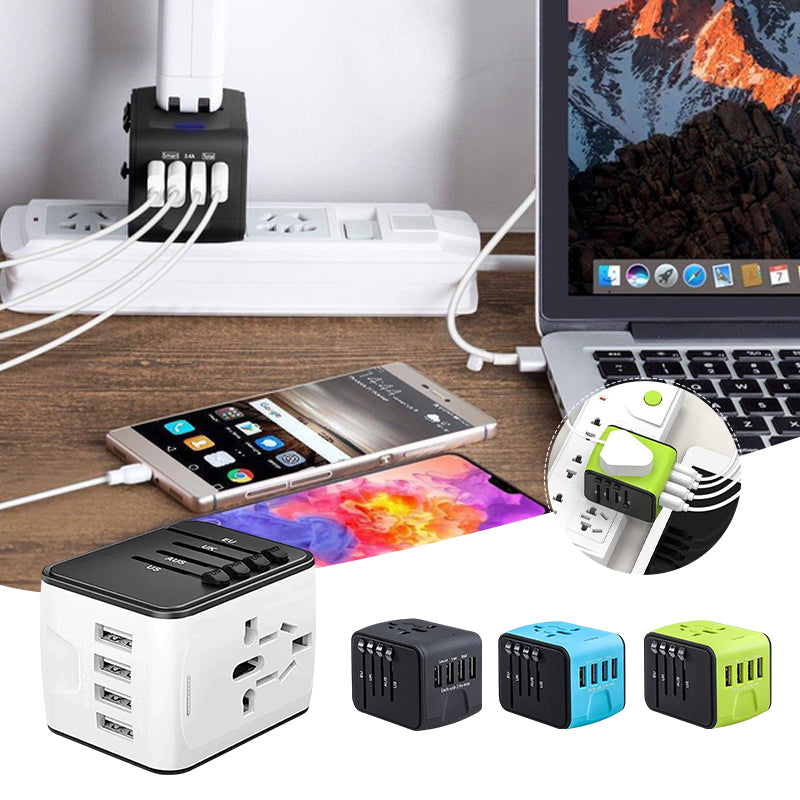 Hjemix | Universal Smart Travel Adapter Spenningsomformer