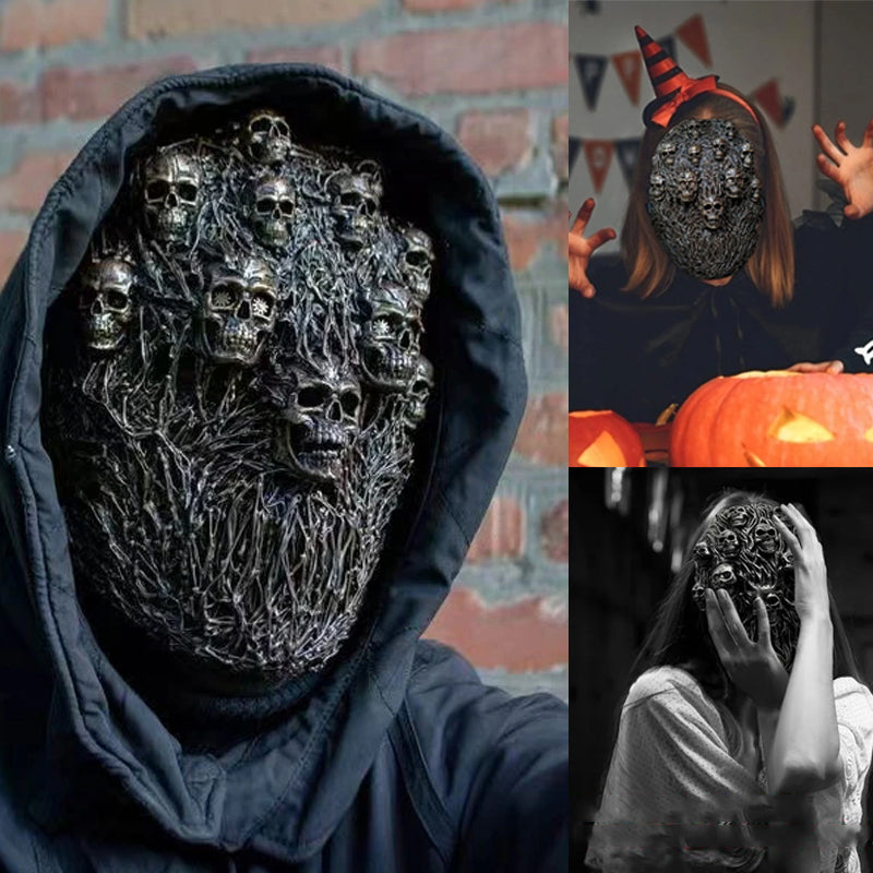 Hjemix | Halloween ny Steam Skull Punk Maske