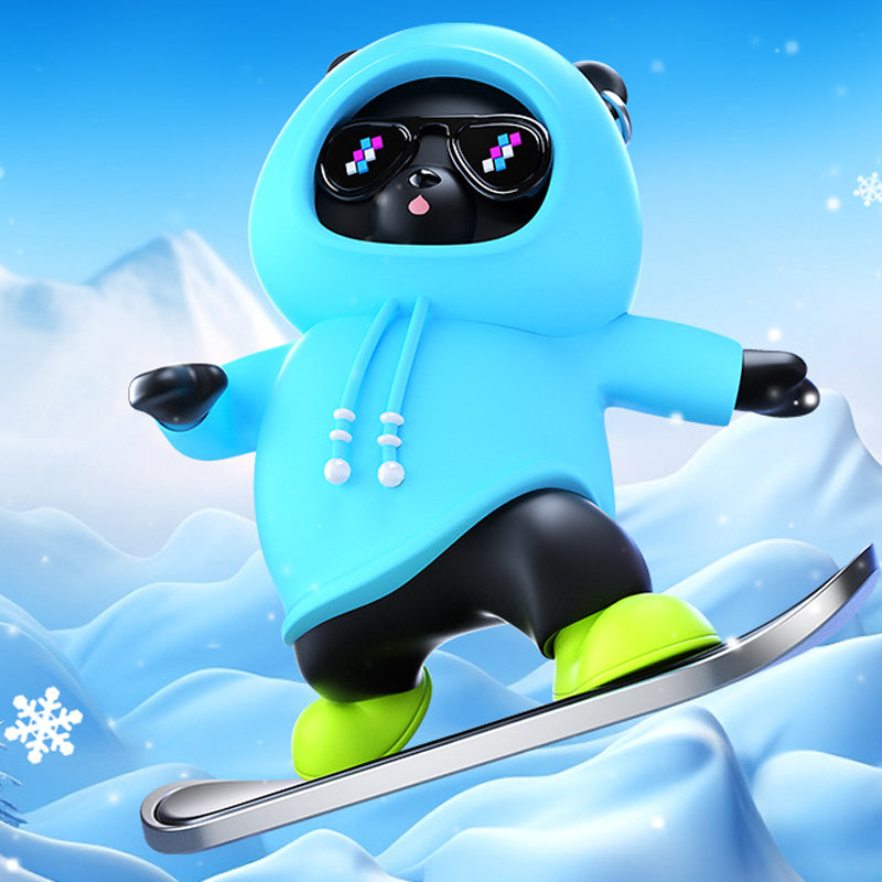 Hjemix | Skateboarding Bears Bilinnredning