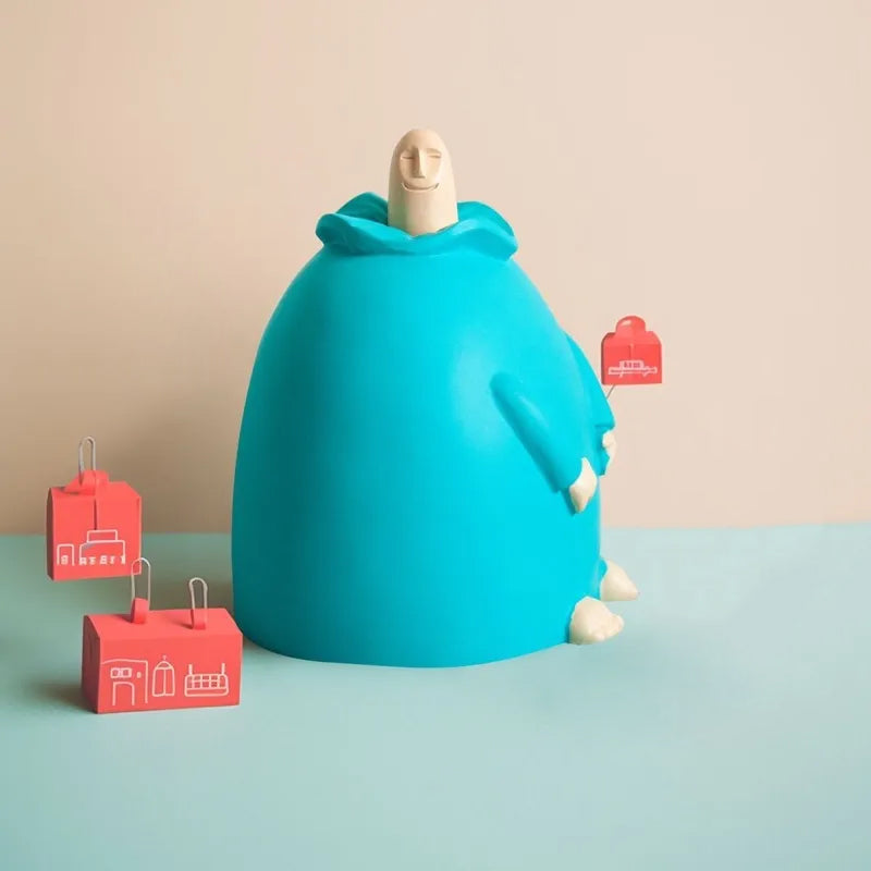 Hjemix | Liten Blå Midtfinger Ornament